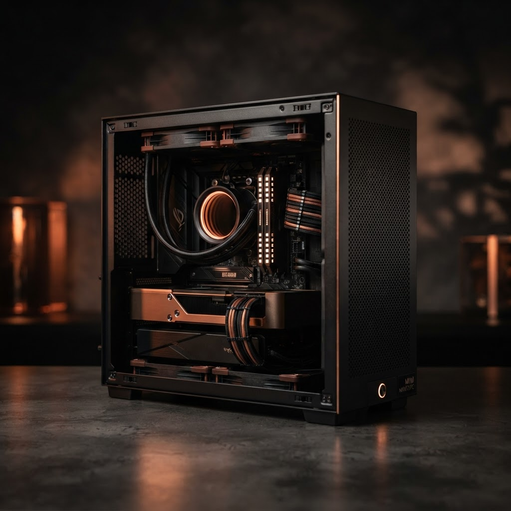 Exemple de finition format compact Mini-ITX